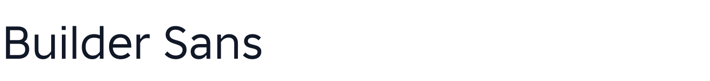 Builder Sans — BuilderSans-Regular-400.otf