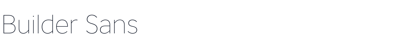 Builder Sans — BuilderSans-Thin-100.otf
