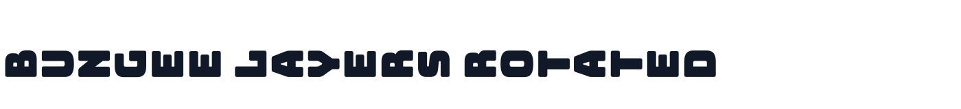 Bungee Layers Rotated — BungeeLayersRotated-Outline.otf