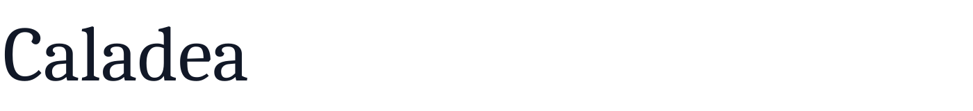 Caladea — Caladea-Regular.ttf