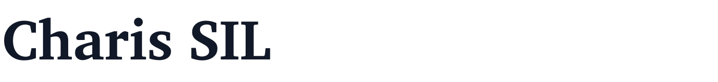 Charis SIL — CharisSIL-Bold.ttf