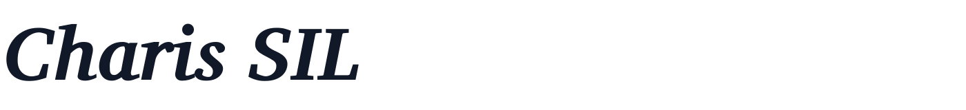 Charis SIL — CharisSIL-BoldItalic.ttf