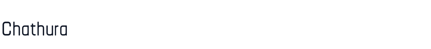 Chathura — Chathura-Bold.ttf