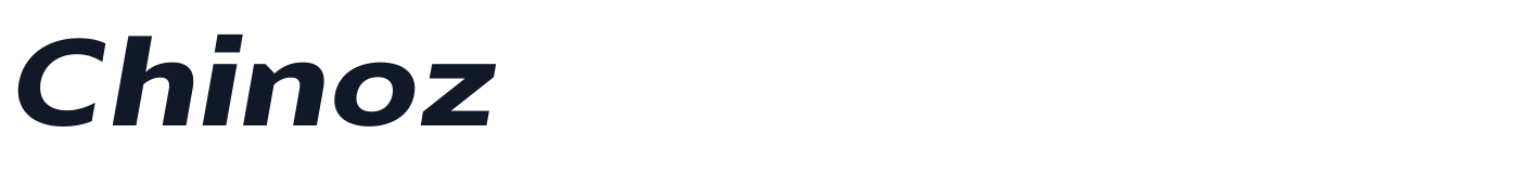 Chinoz — Chinoz-ExtraBoldItalic.ttf