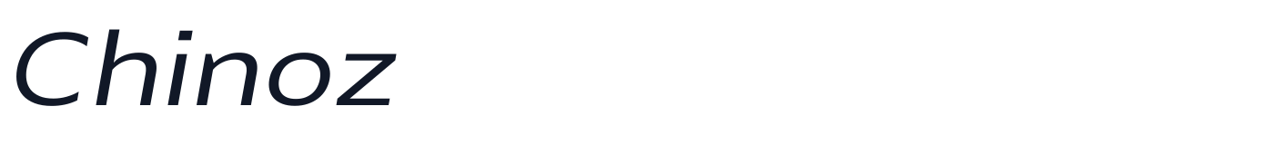 Chinoz — Chinoz-Italic.ttf