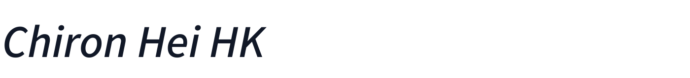 Chiron Hei HK — chiron-hei-hk-latin-500-italic.ttf