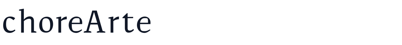 choreArte — choreArte-Regular.otf