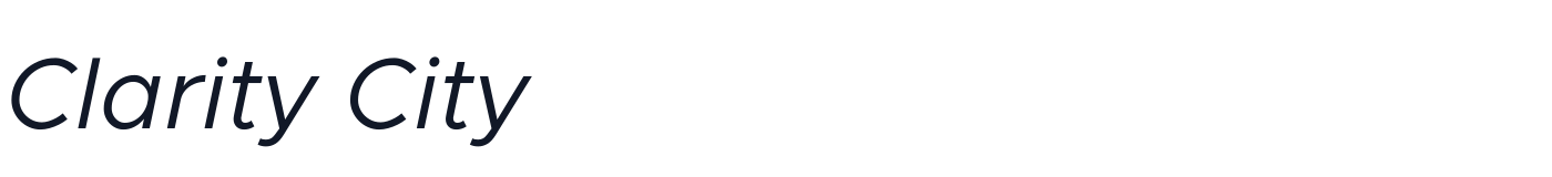 Clarity City — clarity-city-latin-400-italic.ttf