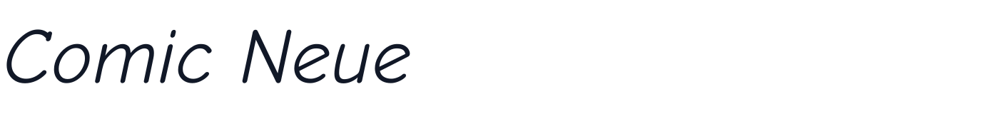 Comic Neue — ComicNeue-Italic.ttf