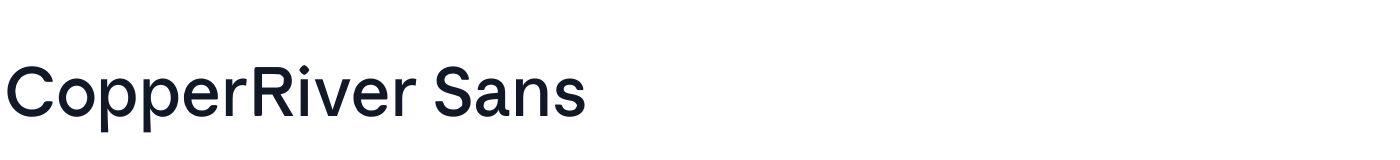 CopperRiver Sans — CopperRiverSans-500.ttf