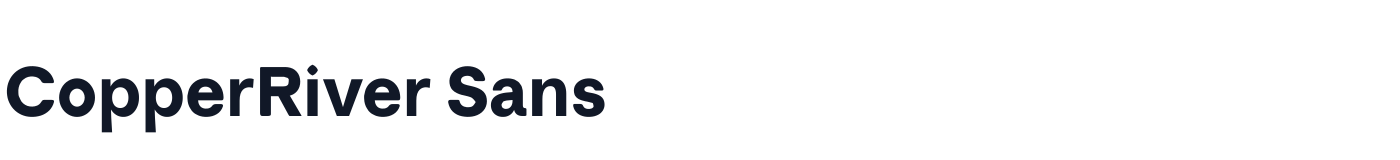 CopperRiver Sans — CopperRiverSans-700.ttf
