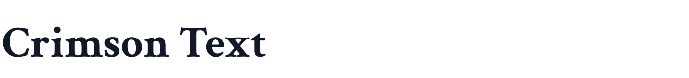 Crimson Text — CrimsonText-Bold.ttf