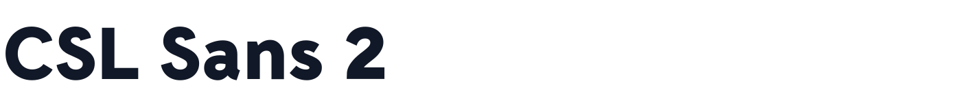 CSL Sans 2 — CSLSans2-Black.ttf