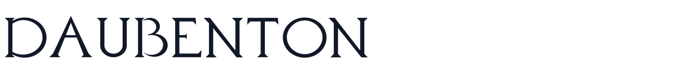 Daubenton — Daubenton.otf