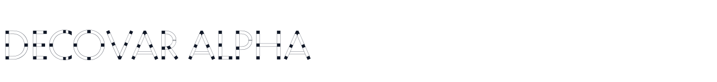 Decovar Alpha — DecovarAlpha-Regular24SkelA.ttf