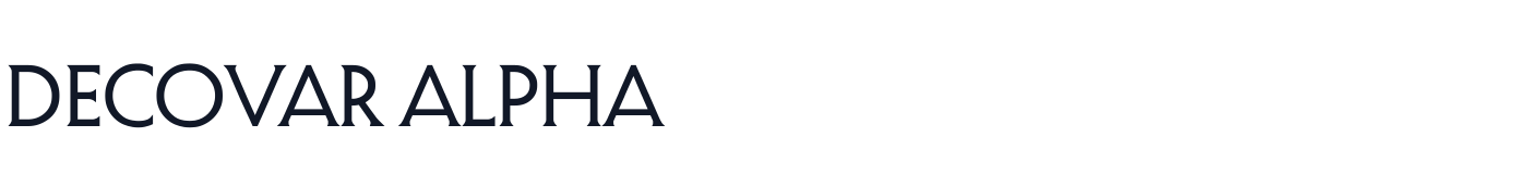 Decovar Alpha — DecovarAlpha-Regular24TermB.ttf