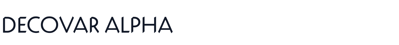 Decovar Alpha — DecovarAlpha-Regular24TermD.ttf