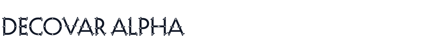 Decovar Alpha — DecovarAlpha-Regular24TermSkelB.ttf