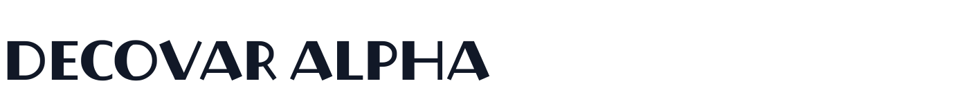 Decovar Alpha — DecovarAlpha-Regular24WeightMax1.5.ttf