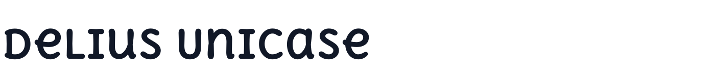 Delius Unicase — DeliusUnicase-Bold.ttf