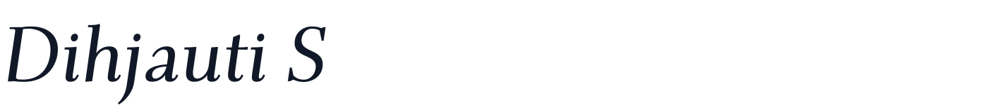 Dihjauti S — DihjautiS-BoldItalic.otf