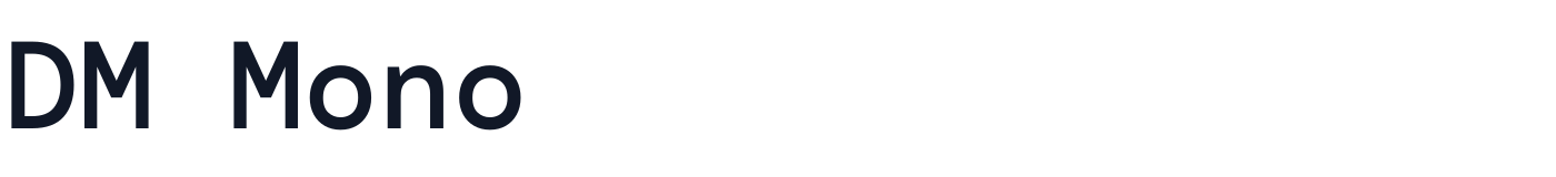 DM Mono — DMMono-Medium.ttf