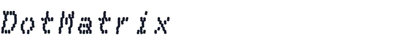 DotMatrix — DotMatrix-BoldItalic.ttf