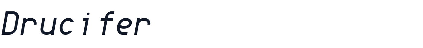 Drucifer — drucifer_i.ttf