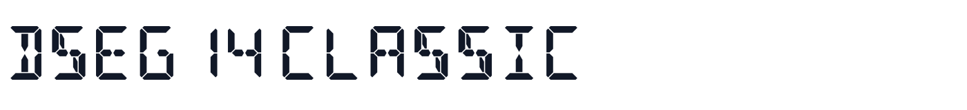 DSEG14 Classic — dseg14-classic-latin-700-normal.ttf