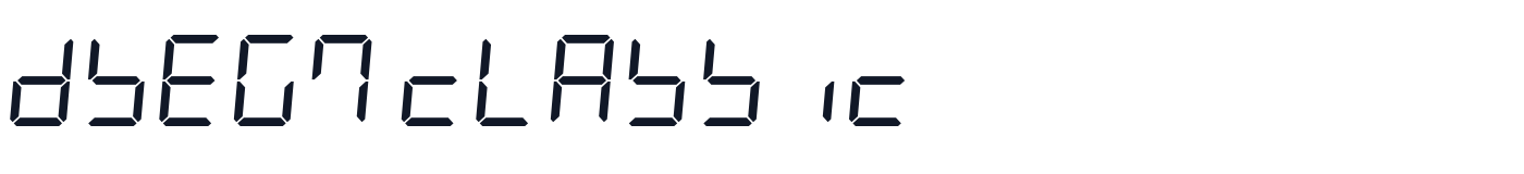 DSEG7 Classic — dseg7-classic-latin-400-italic.ttf