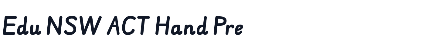 Edu NSW ACT Hand Pre — edu-nsw-act-hand-pre-latin-700-normal.ttf
