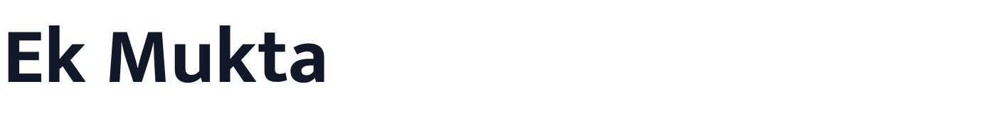 Ek Mukta — EkMukta-Bold.ttf