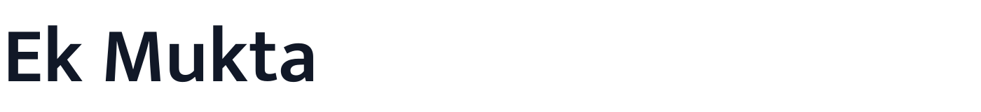 Ek Mukta — EkMukta-SemiBold.ttf