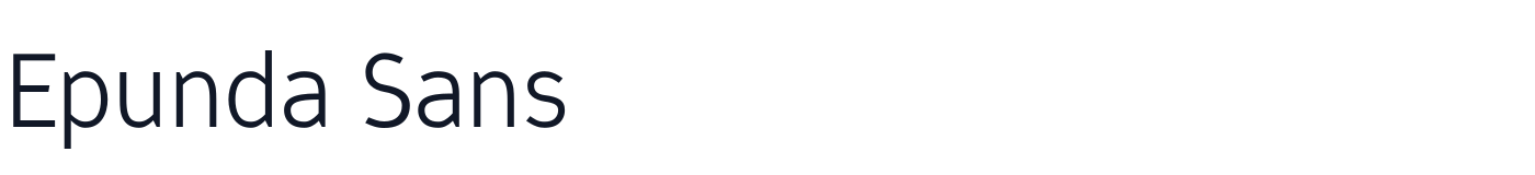 Epunda Sans — EpundaSans[wght].ttf
