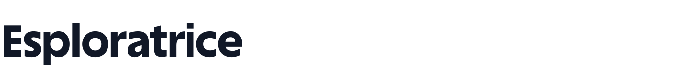 Esploratrice — Esploratrice-Black.otf
