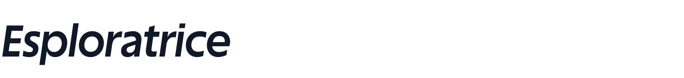 Esploratrice — Esploratrice-BoldItalic.ttf