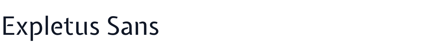 Expletus Sans — ExpletusSans[wght].ttf