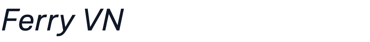 Ferry VN — FerryVNText-Italic.ttf