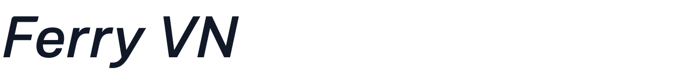 Ferry VN — FerryVNText-MediumItalic.ttf