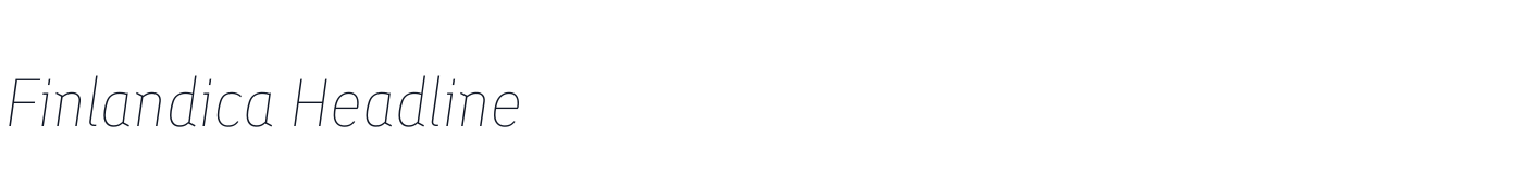 Finlandica Headline — FinlandicaHeadline-Italic[wght].ttf