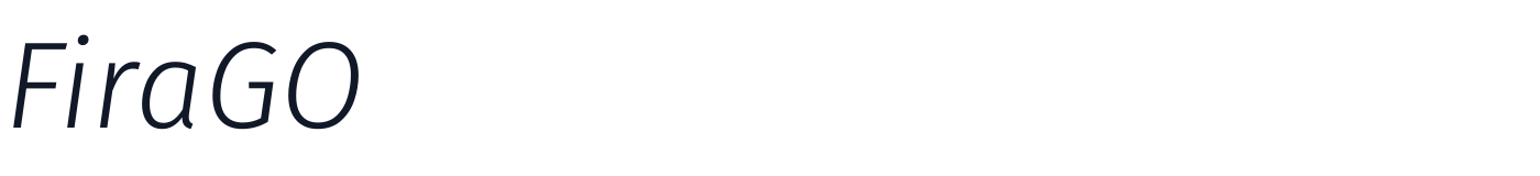 FiraGO — firago-latin-300-italic.ttf