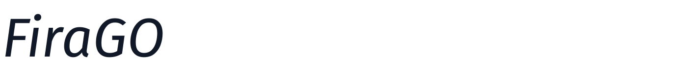 FiraGO — firago-latin-400-italic.ttf