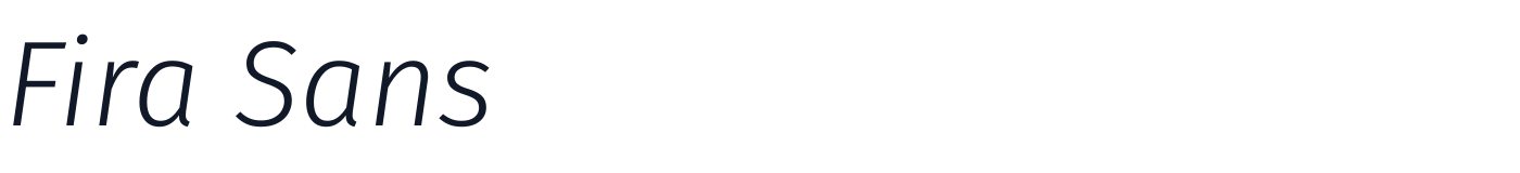Fira Sans — FiraSans-LightItalic.ttf