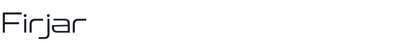 Firjar — Firjar-ExpandedLight.ttf