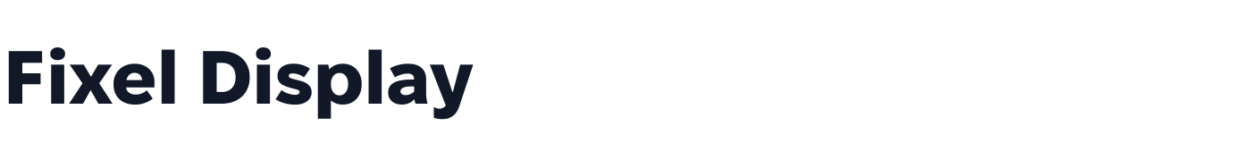 Fixel Display — FixelDisplay-ExtraBold.ttf