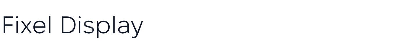 Fixel Display — FixelDisplay-Light.ttf