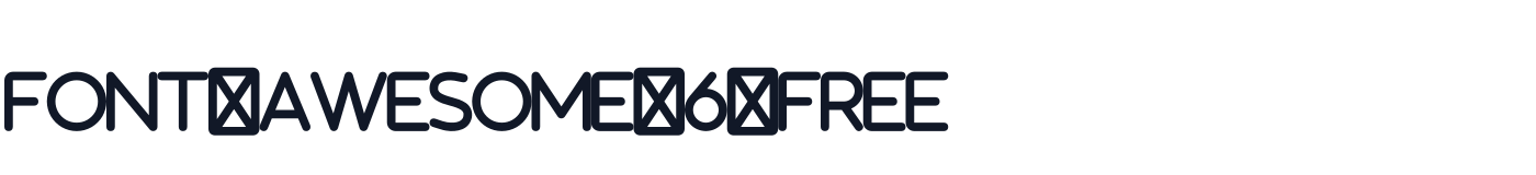 Font Awesome 6 Free — fa-solid-900.ttf
