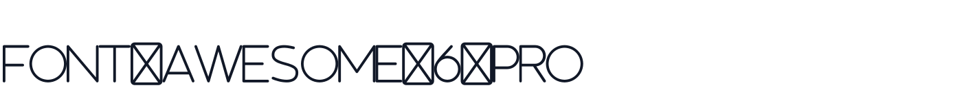 Font Awesome 6 Pro — fa-light-300.ttf
