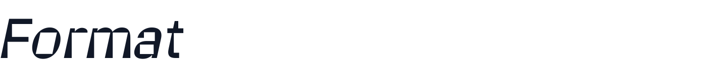 Format — Format-Italic.otf