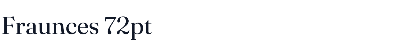Fraunces 72pt — Fraunces72pt-Regular.otf